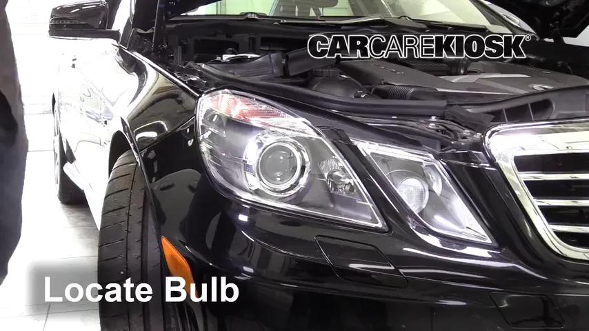 2010 Mercedes-Benz E63 AMG 6.3L V8 Lights Daytime Running Light (replace bulb)